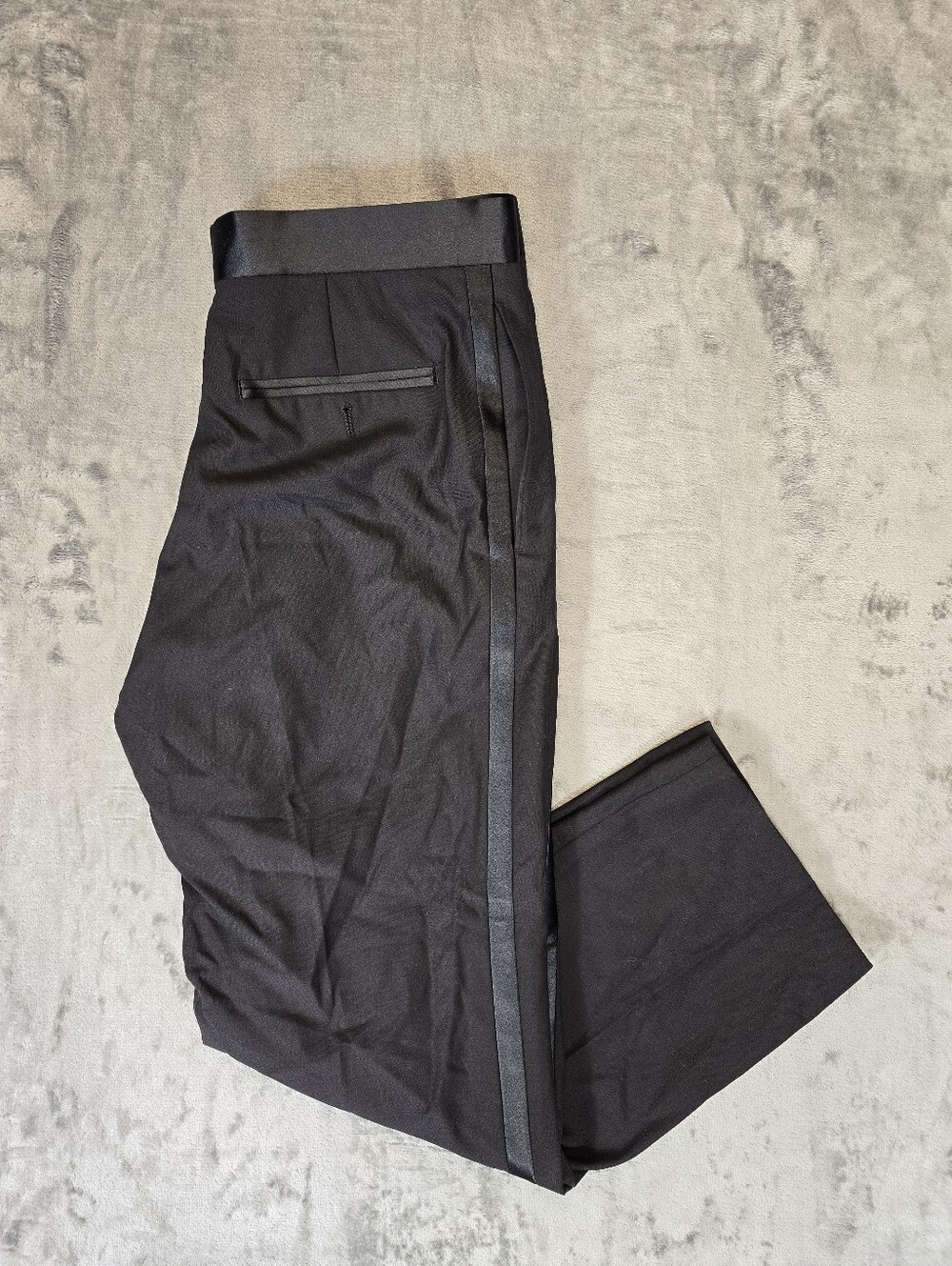 Wilke Rodriguez Wool Blend Dress Pants Trousers Size 36 Fits 33x28 Black